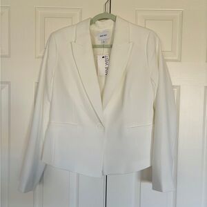 Nine West Women's White Blazer
